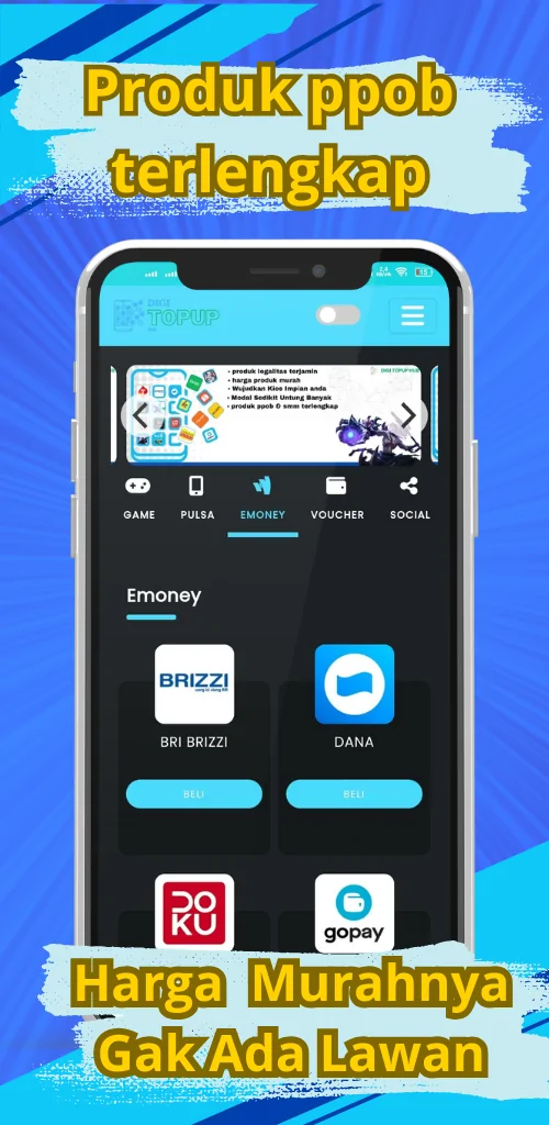 Topup Instan: SC Web Topup (Games, Voucher & PPOB) - Paket Dev