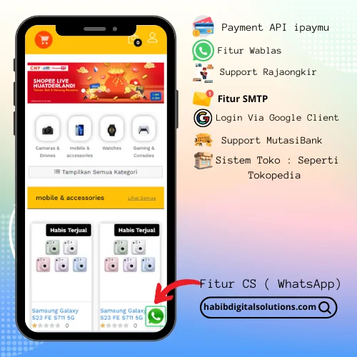 Script Toko Online Multi-Seller Praktis: Source Code Shop Lite (Integrasi iPaymu & RajaOngkir)