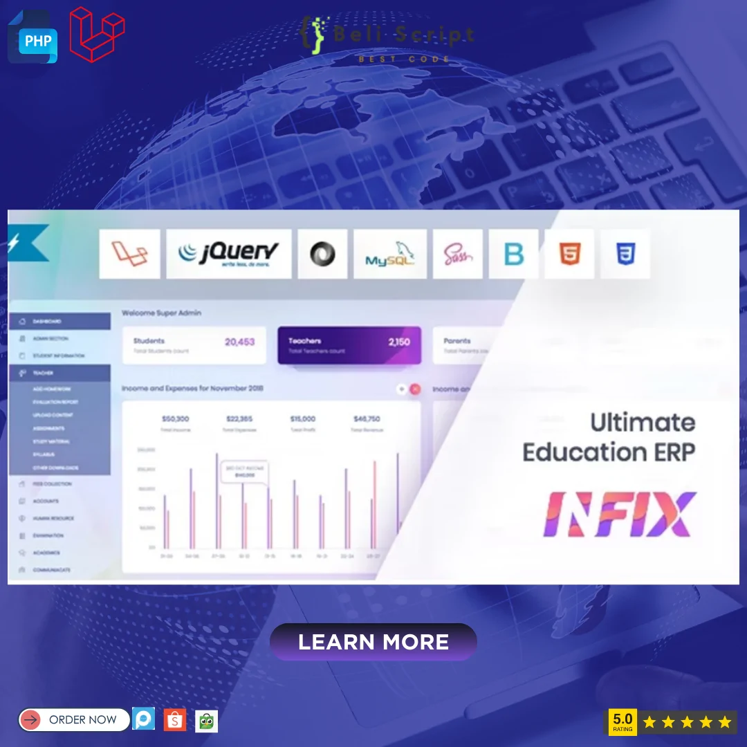 🎓 SOURCE CODE WEB INFIXEDU SCHOOL: Perangkat Lunak Sistem Manajemen Sekolah Lengkap!