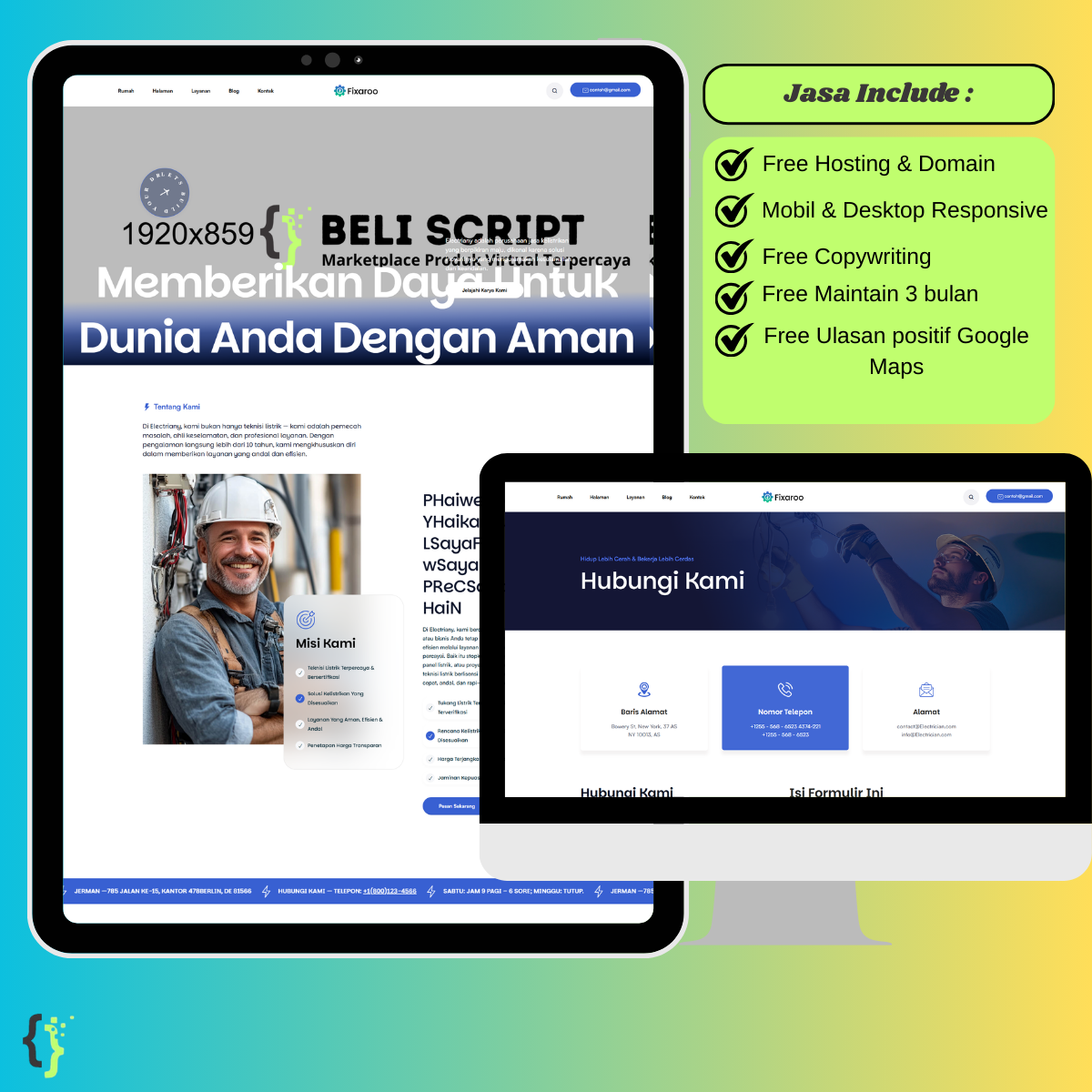 Jasa Pembuatan Website Malang No #1: Profesional, Custom & Murah 300rb