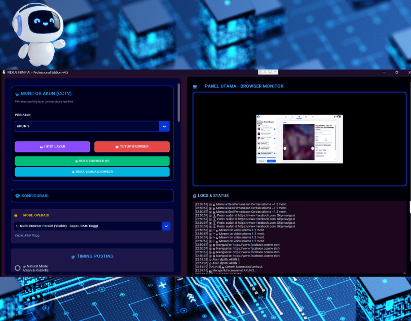 AI Automation & NexusFbmp Marketplace Bot