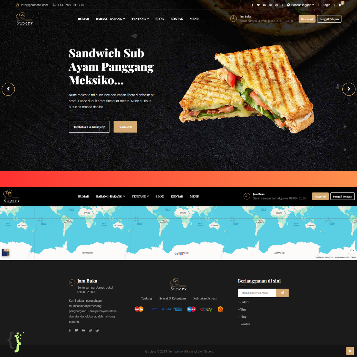 Jasa Pembuatan Website & Sistem Kasir Restoran Online (Support POS + PWA + QRIS)