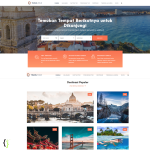 Jasa Pengembangan Website Travel Agent & Landing Page Professional