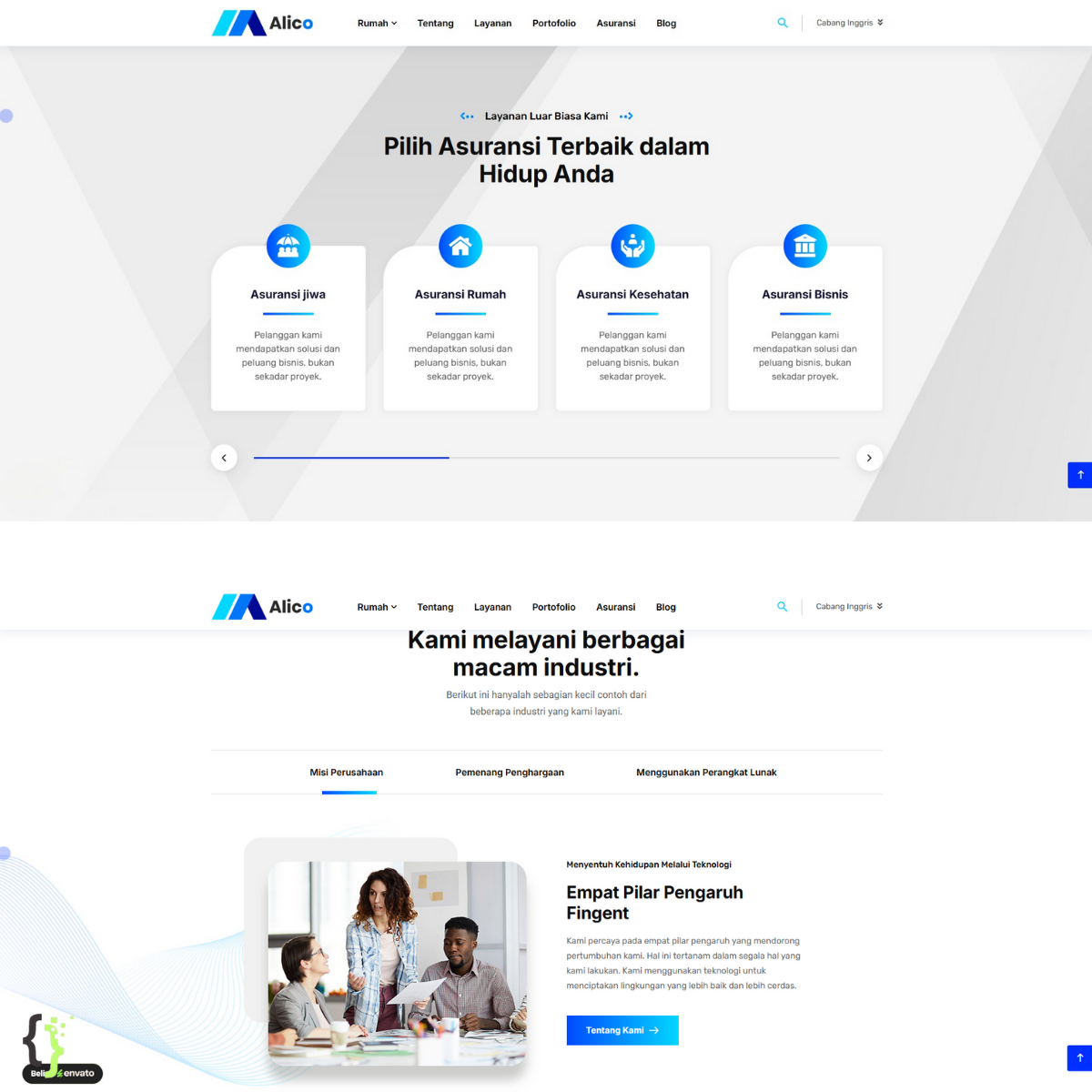 Jasa Pembuatan Website Asuransi Profesional – SEO Friendly & High Conversion