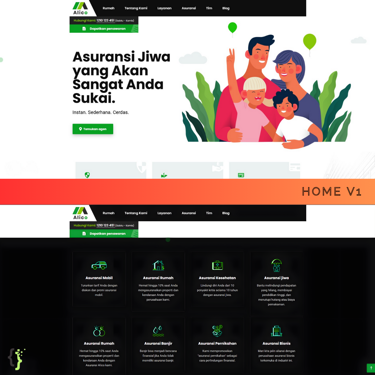 Jasa Pembuatan Website Asuransi Profesional – SEO Friendly & High Conversion