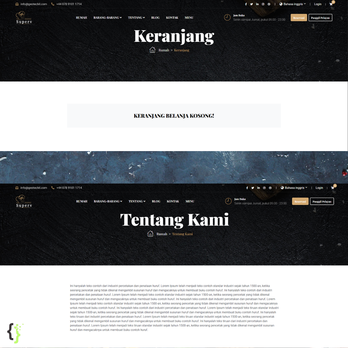 Jasa Pembuatan Website & Sistem Kasir Restoran Online (Support POS + PWA + QRIS)